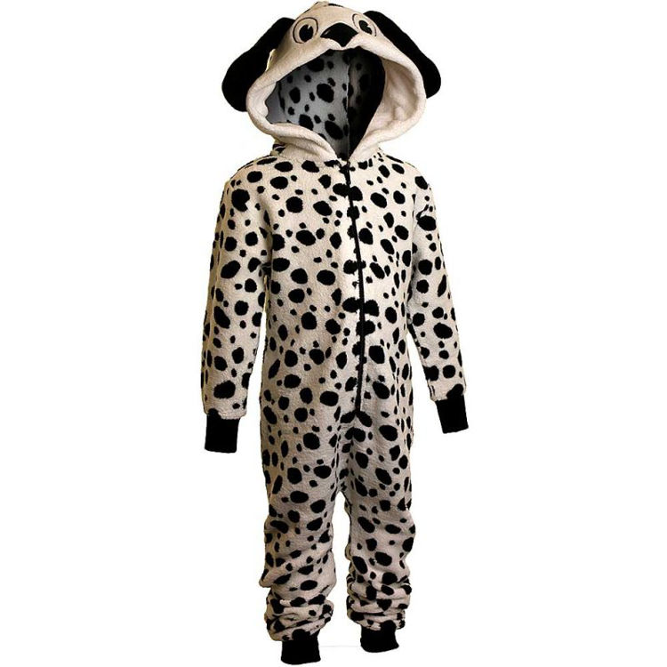 Picture of 0229201 KIDS UNISEX DOG FLEECY JUMPSUIT/ONSIE